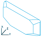 Quartz Optical half section
