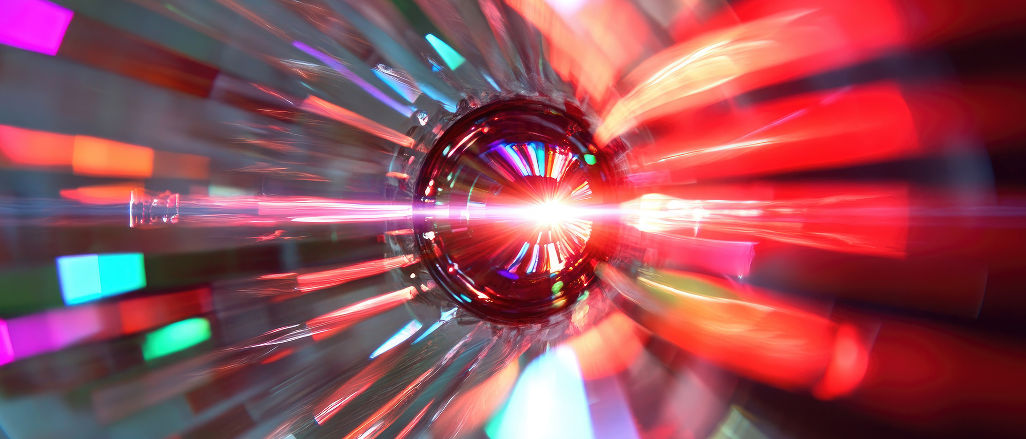 ruby laser rod reflection